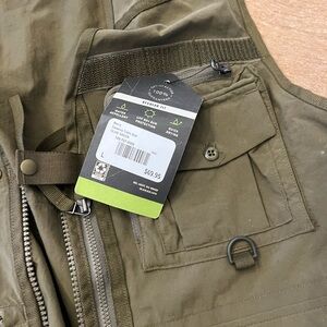 Olive Green Utility Vest
